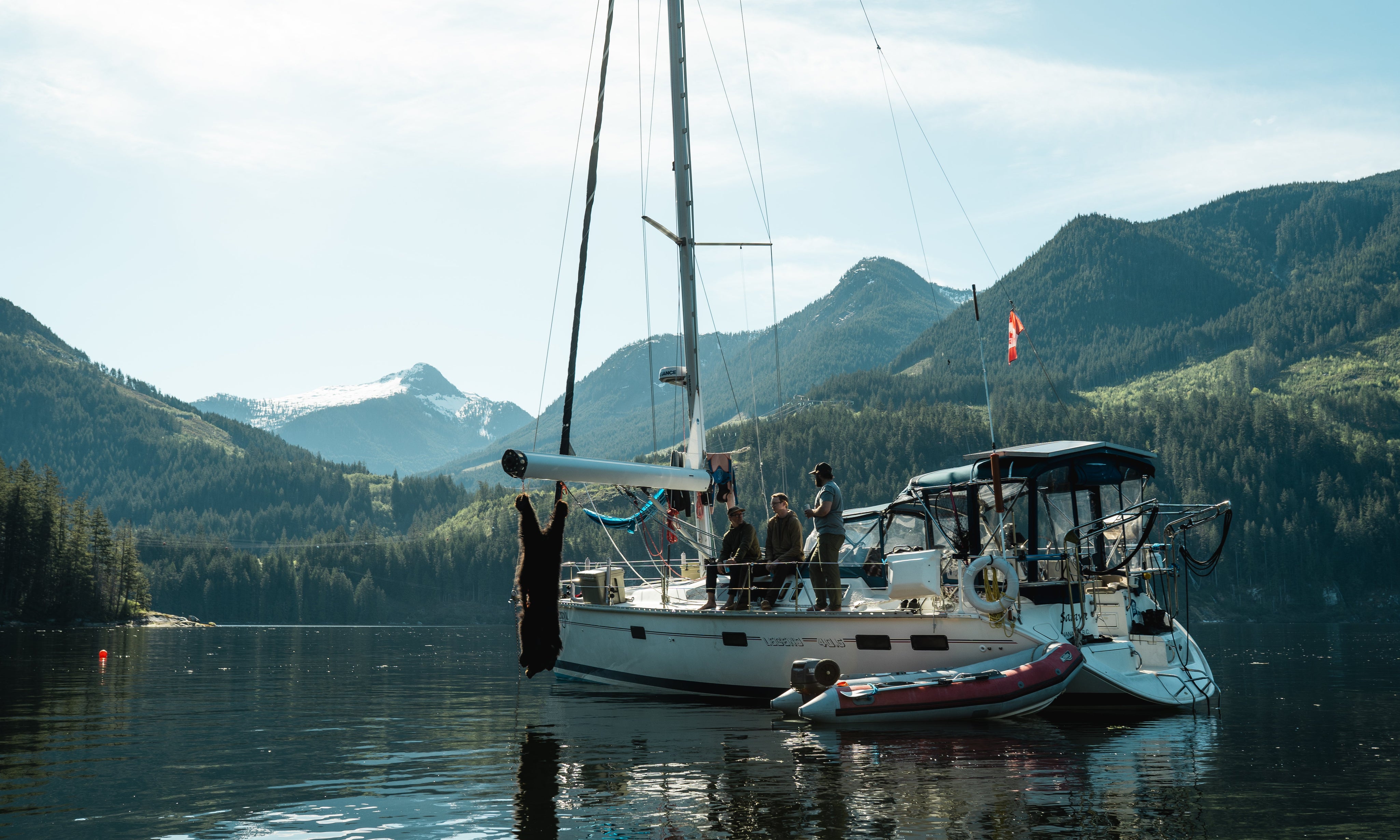 A Sailboat Archery Black Bear Hunt in BC - Coastal Provisions