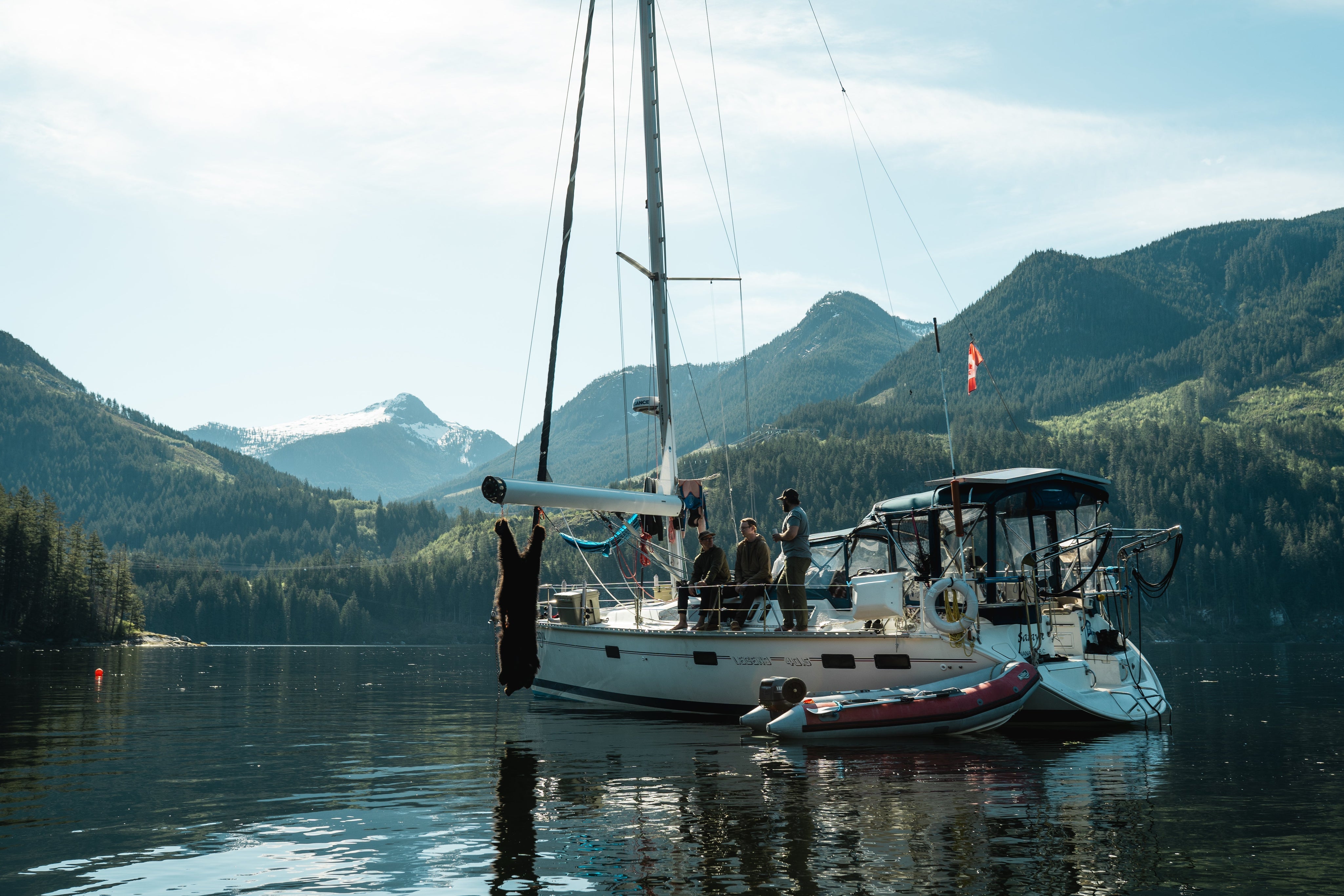 A Sailboat Archery Black Bear Hunt in BC - Coastal Provisions