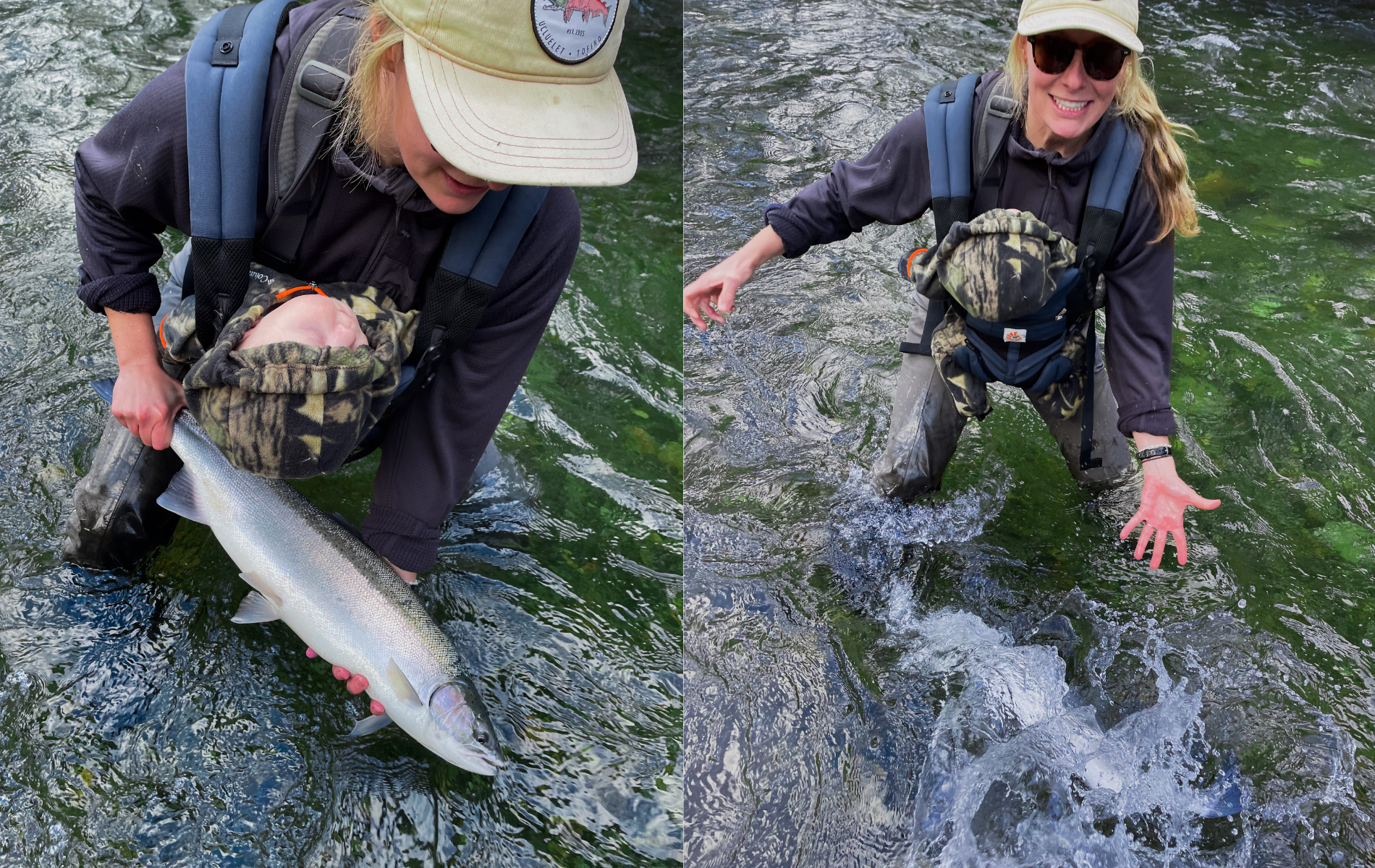 Fargone Field Stories: A Steelhead And A Sleeping Baby
