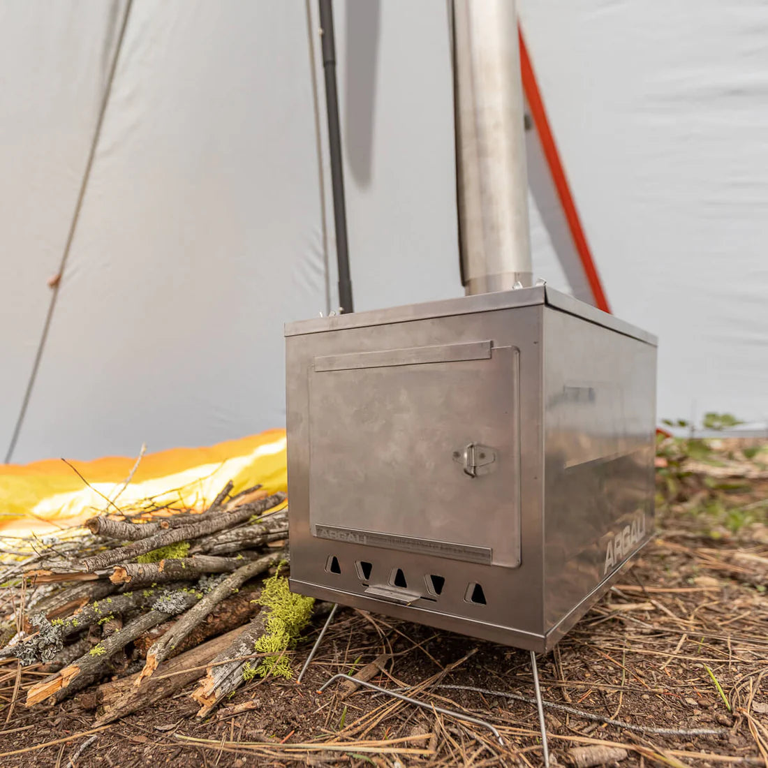 ARGALI | Skyline TI Wood Titanium Stove