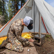 ARGALI | Skyline TI Wood Titanium Stove