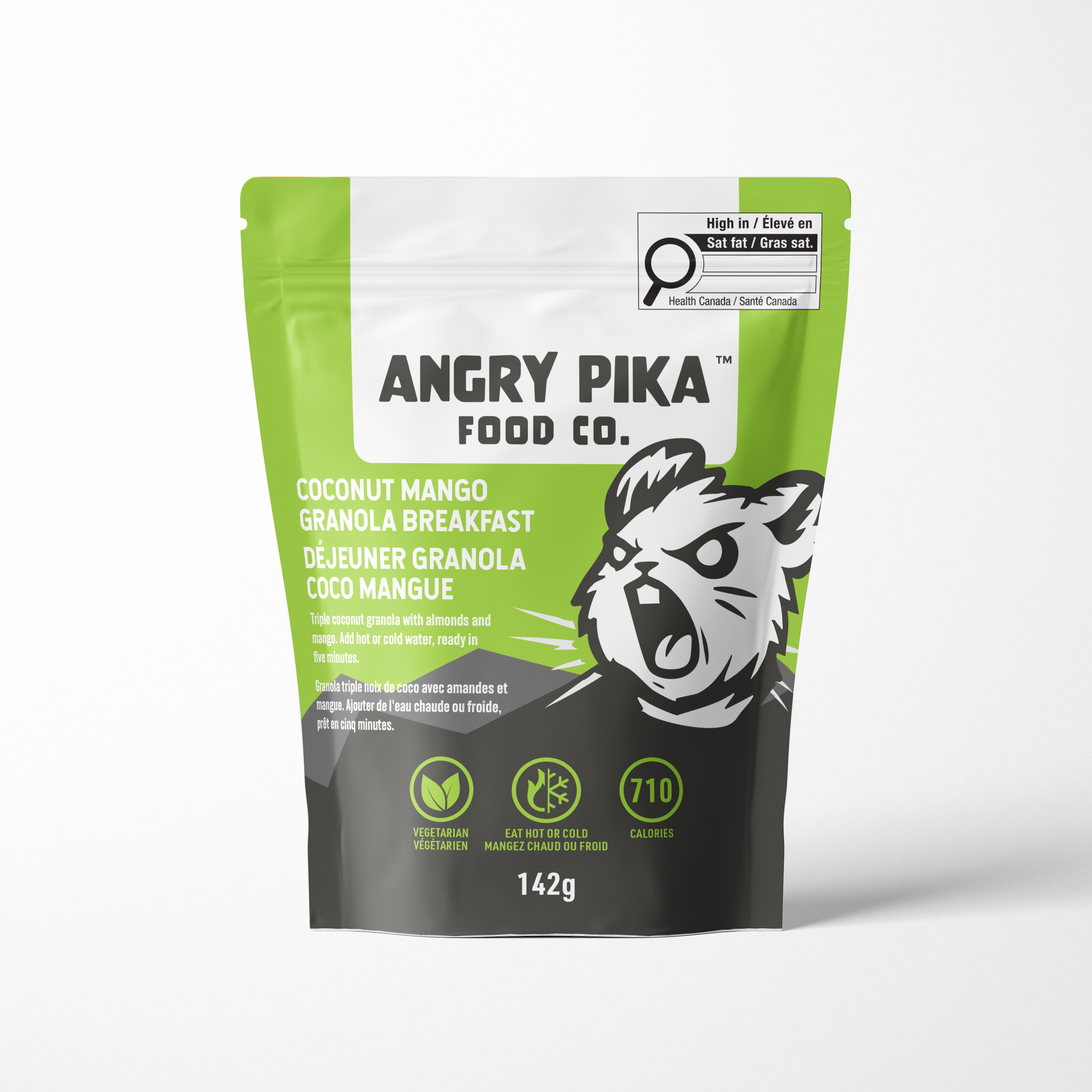 Angry Pika Food Co. Coconut Mango Breakfast Granola