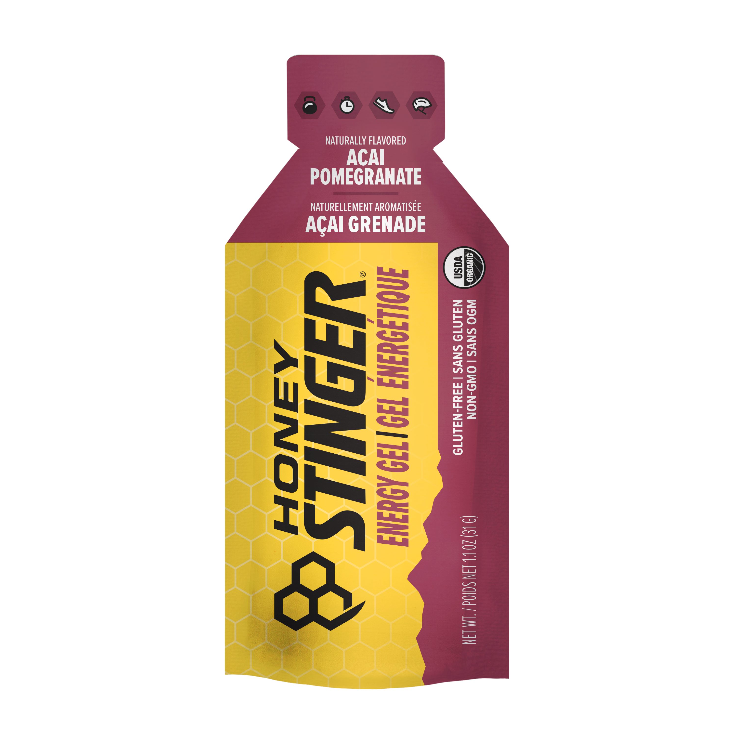 HONEY STINGER | Acai Pomegranate Energy Gel