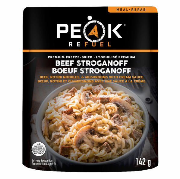 Peak Refuel Beef Stroganoff