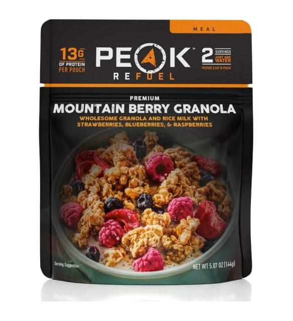 Peak Refuel Mountain Berry Granola