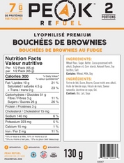 Peak Refuel Chocolate Fudge Brownie Bites