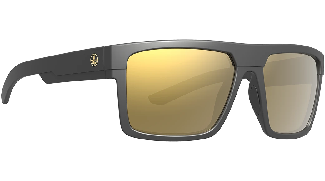 Becnara Sunglasses - Matte Black / Bronze Mirror