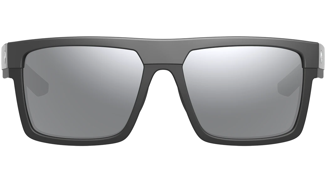 Becnara Sunglasses - Matte Black, Black / Shadow Grey Flash