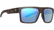 Becnara Sunglasses - Matte Tortoise / Blue Mirror