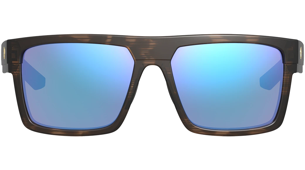Becnara Sunglasses - Matte Tortoise / Blue Mirror
