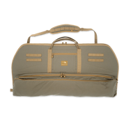 Marsupial Gear Simple Bow Case in Olive/Tan - lightweight padded compound bow case with carry handles