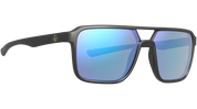 Bridger Sunglasses - Matte Black / Blue Mirror