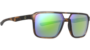 Bridger Sunglasses - Matte Tortoise / Emerald Mirror