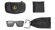 Becnara Sunglasses - Matte Black, Black / Shadow Grey Flash