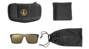 Becnara Sunglasses - Matte Black / Bronze Mirror