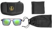 Bridger Sunglasses - Matte Tortoise / Emerald Mirror